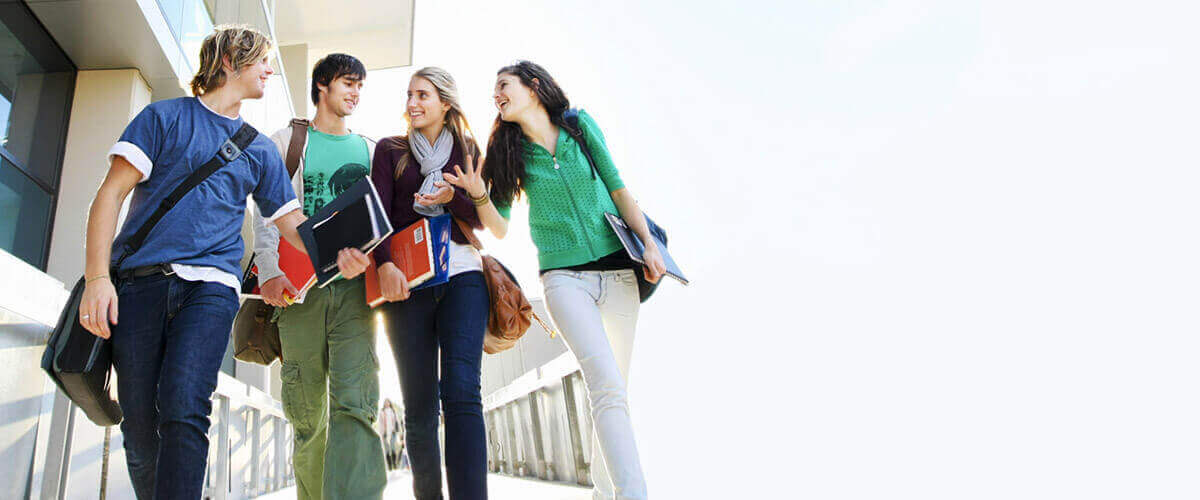 Group of friends talking